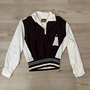 Vintage cropped shirt